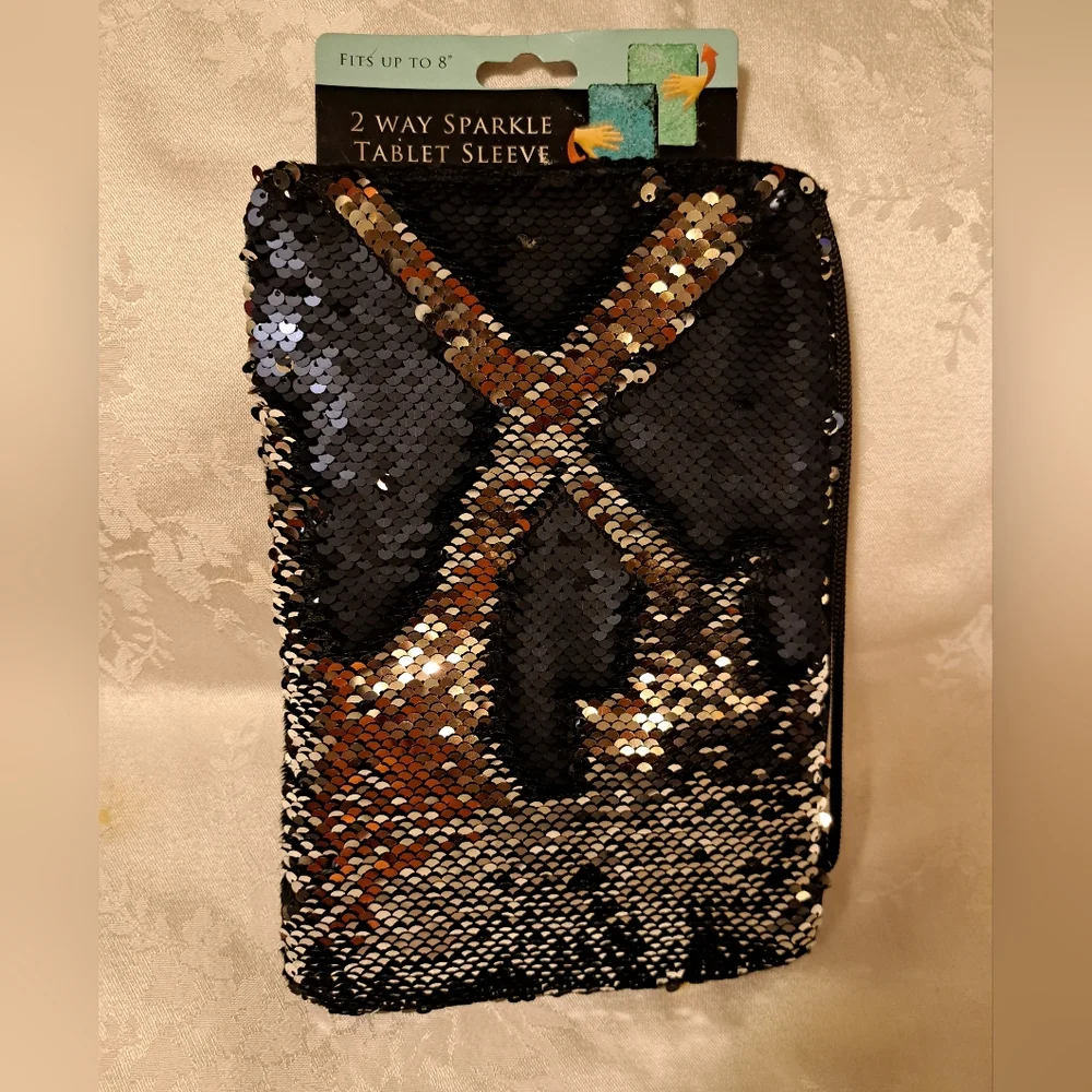 Brand New Two Way Sparkle Tablet Sleeve